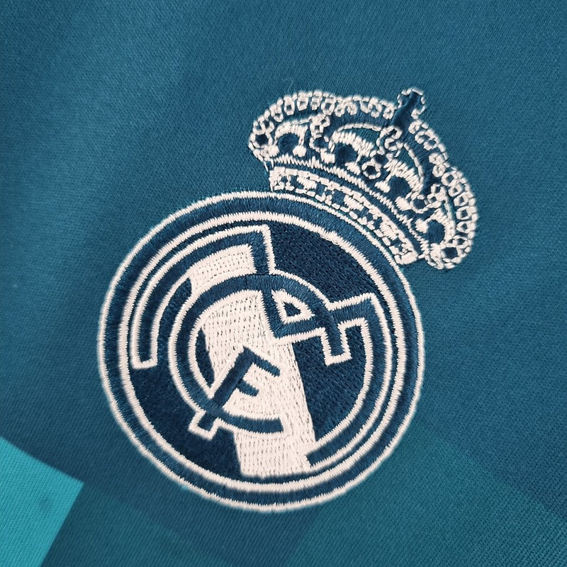 Maillot rétro Real Madrid 2017-2018 deuxième extérieur