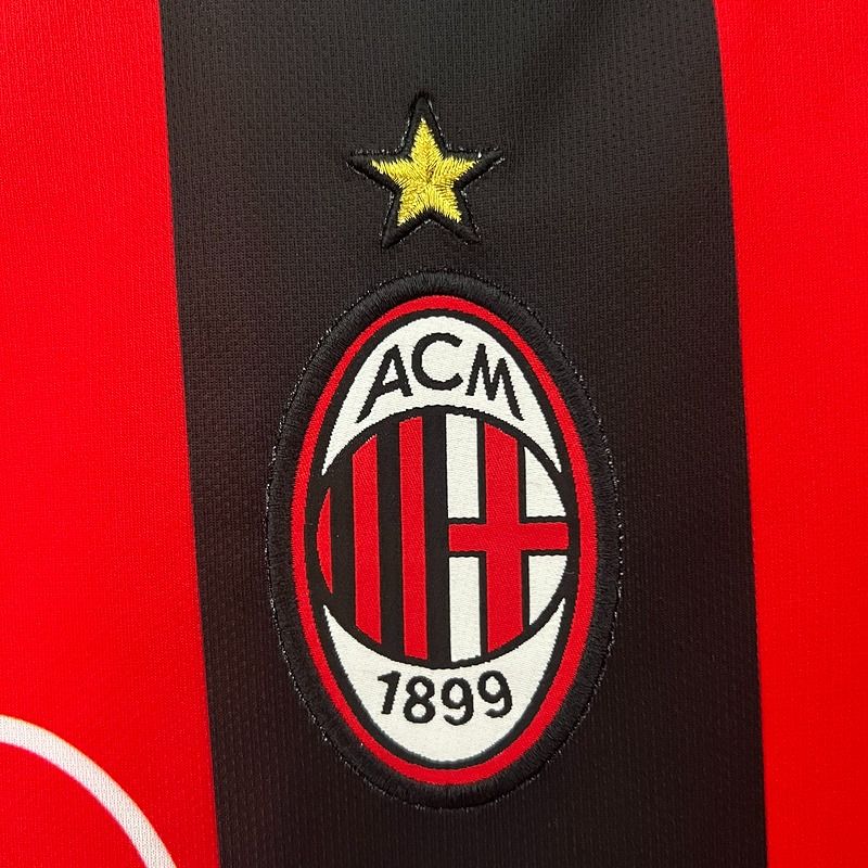Maillot domicile rétro AC Milan 2000-2002