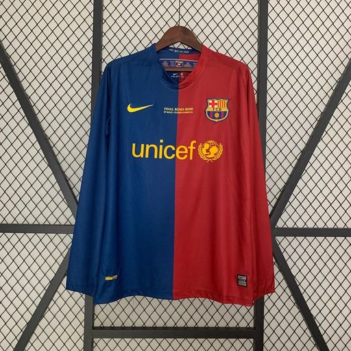 Retro FC Barcelona 2008-2009 home Long Sleeve Main image