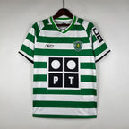 Rétro Sporting Lisbonne domicile 2003-2004