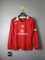 Maillot domicile rétro Manchester United 2005-2006 manches longues