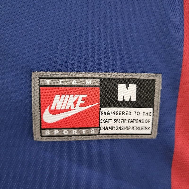 Maillot Domicile Rétro FC Barcelone 1998-1999