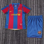 Rétro Enfants FC Barcelone domicile 2007-2008