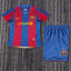 Rétro Enfants FC Barcelone domicile 2007-2008