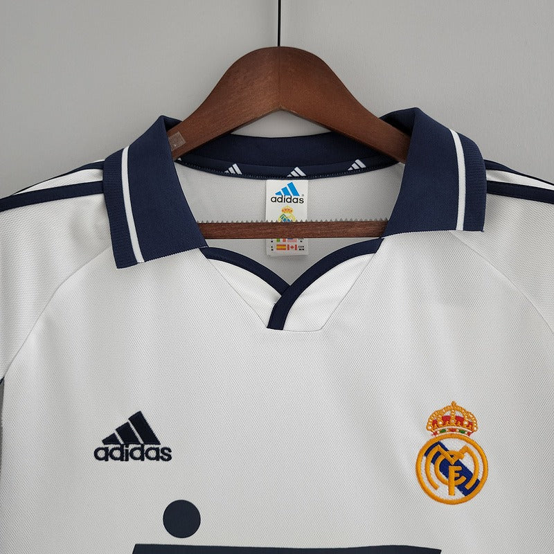 Maillot domicile rétro Real Madrid 2000-2001