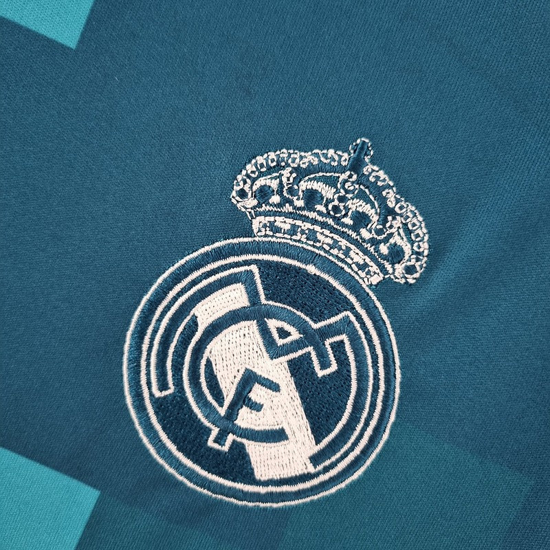 Retro Real Madrid 2017-2018 second away Long Sleeve