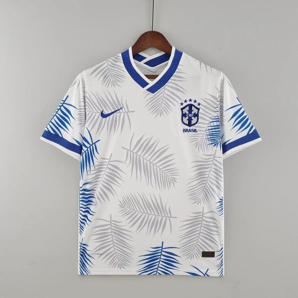 Brazil 2022 Classic White Soccer Jersey Main image