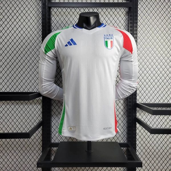 Italie 2024 extérieur joueur manches longues