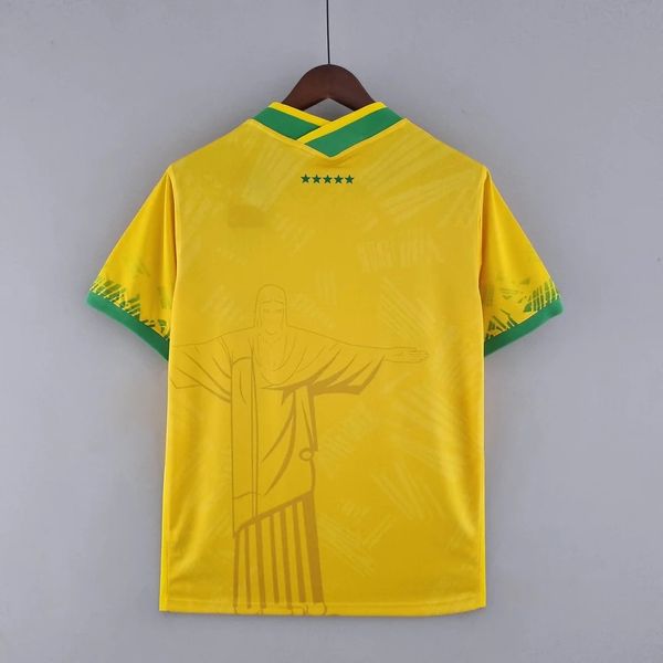 Brazil 2022 Classic Yellow Soccer Jersey Secondary image