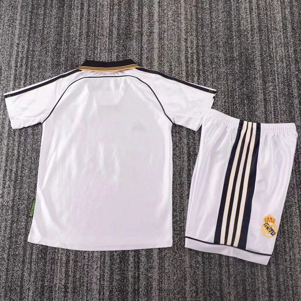 Maillot rétro enfant Real Madrid domicile 1998-2000 Image secondaire du produit