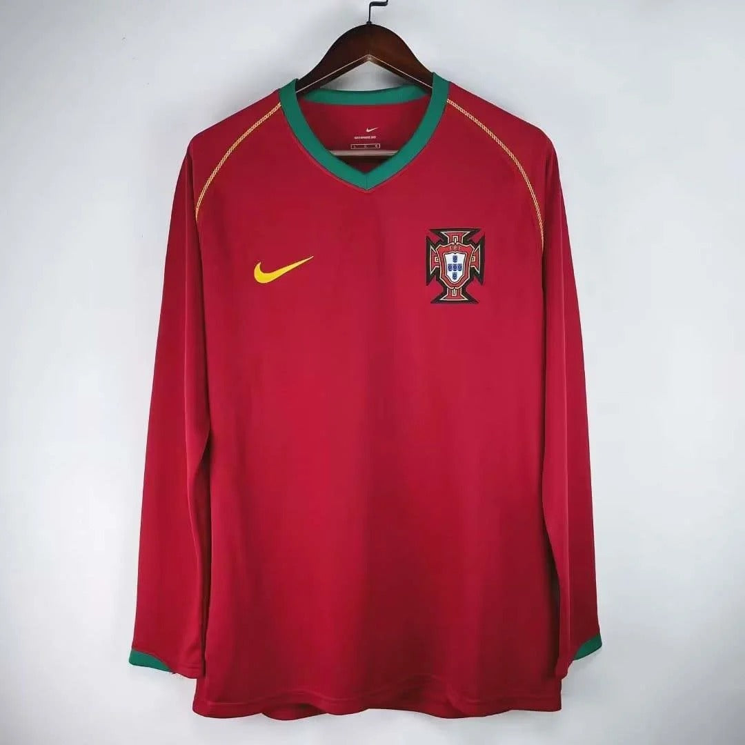 Retro Portugal 2006 home Long Sleeve Main image