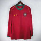 Retro Portugal 2006 home Long Sleeve