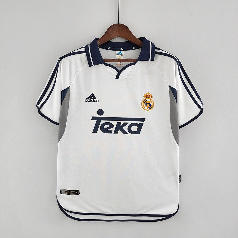 Maillot domicile rétro Real Madrid 2000-2001
