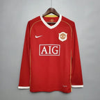 Maillot rétro domicile Manchester United 2006-2007 manches longues