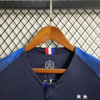 Maillot de foot vintage manches longues domicile France 2018