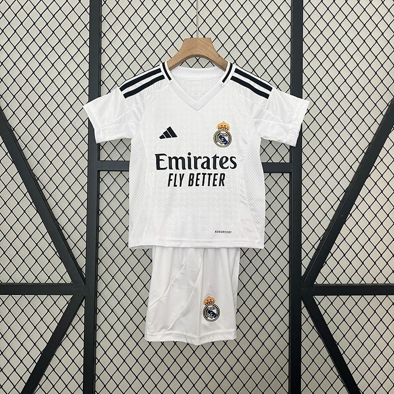 Tenue de match enfant Real Madrid domicile 2024-2025 Image principale du produit