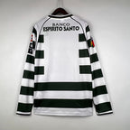 Retro Sporting Lisbon 2001-2003 home Long Sleeve