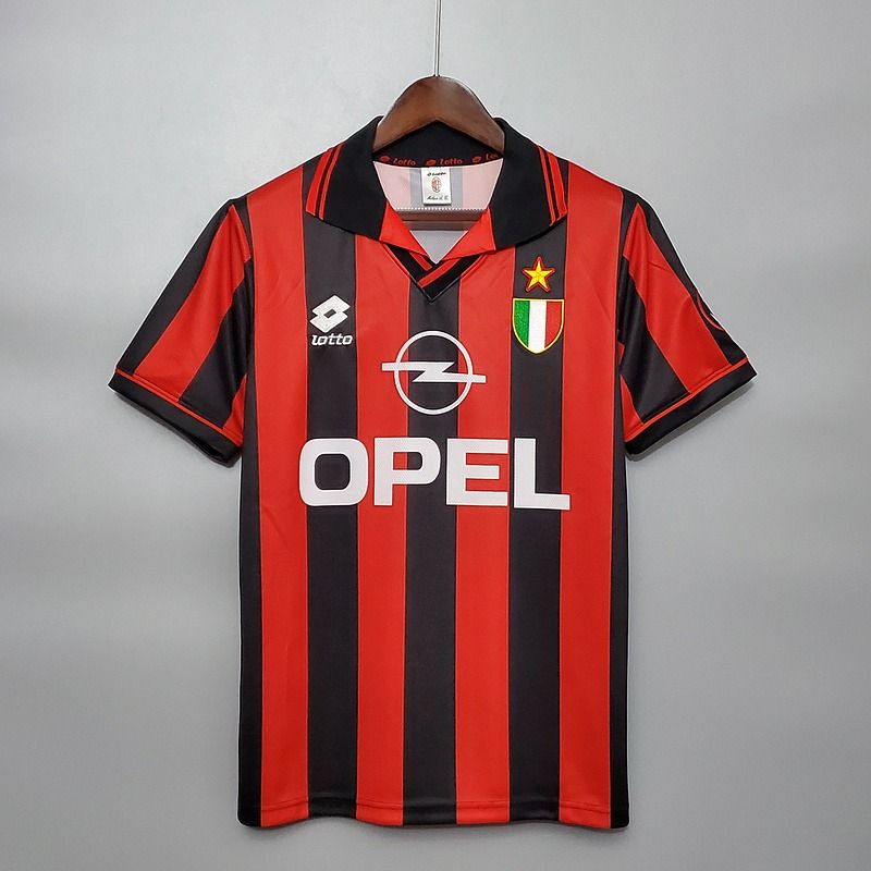 Maillot domicile rétro AC Milan 1996-1997