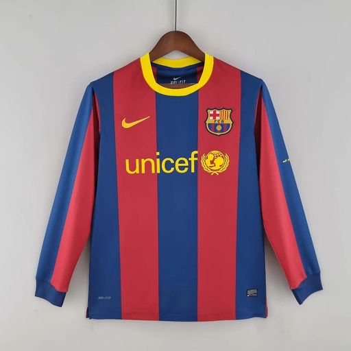 Retro FC Barcelona 2010-2011 home Long Sleeve Main image