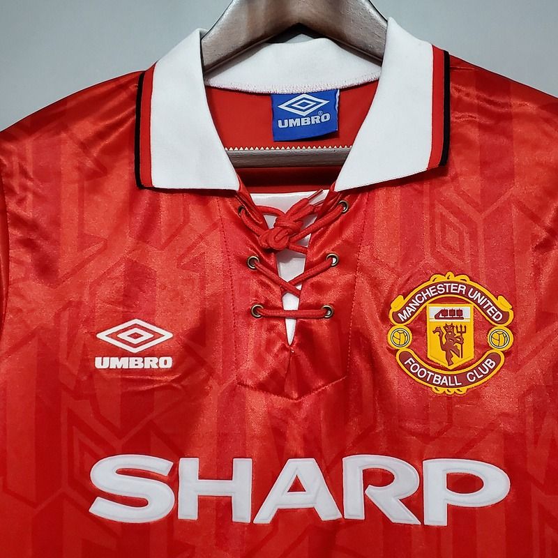 Maillot domicile rétro Manchester United 1992-1994