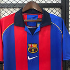 Maillot domicile rétro du FC Barcelone 2001-2002