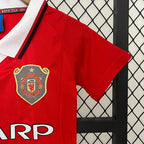 Retro Kids Manchester United 1999-2000 home