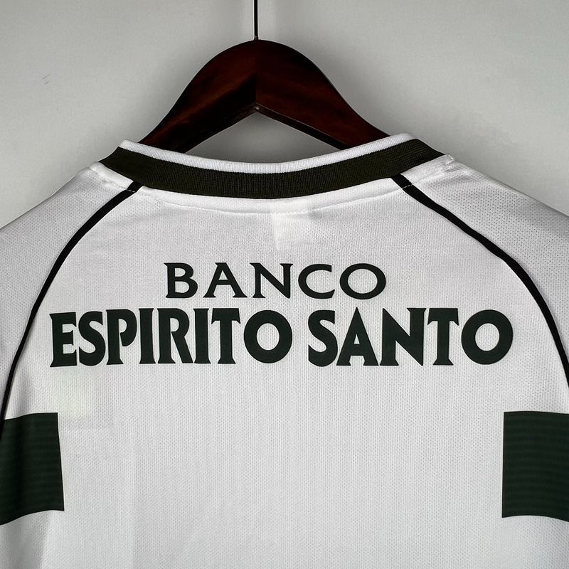 Retro Sporting Lisbon 2001-2003 home Long Sleeve
