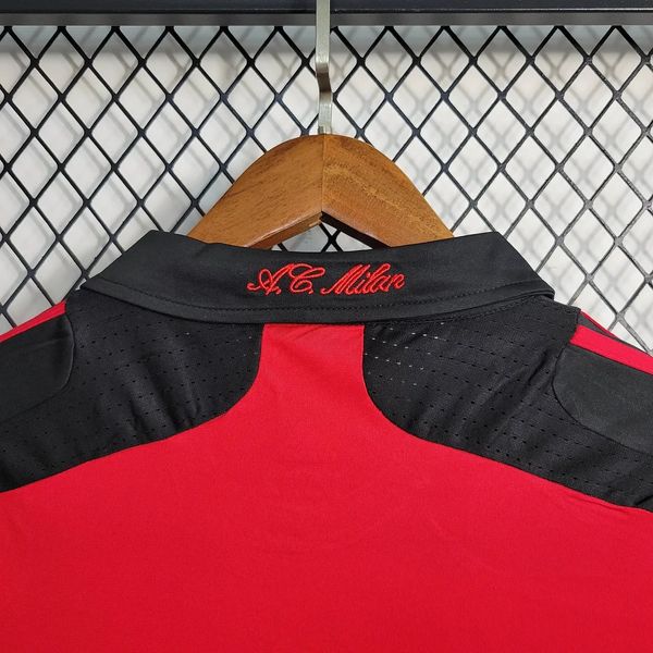 Maillot rétro AC Milan domicile manches longues 2007-2008