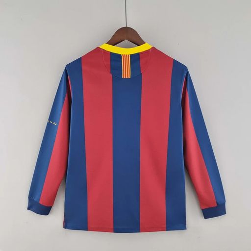 Retro FC Barcelona 2010-2011 home Long Sleeve Secondary image