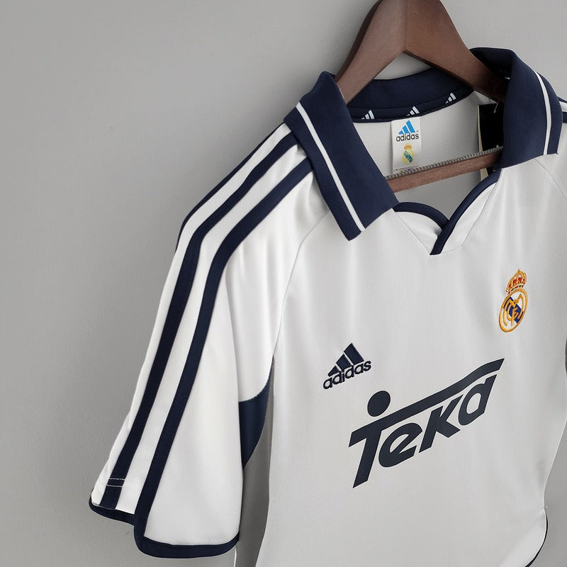 Maillot domicile rétro Real Madrid 2000-2001