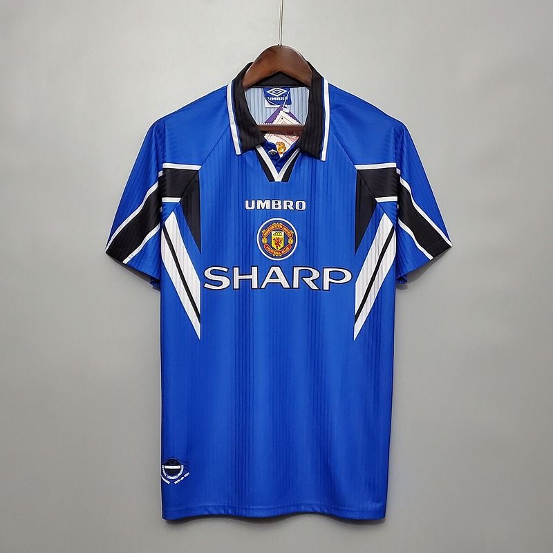 Maillot rétro Manchester United 1996-1997 extérieur (deuxième)