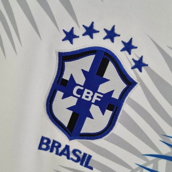 Maillot de Foot Classique Blanc Brésil 2022