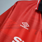 Maillot domicile rétro de Manchester United 1994-1996