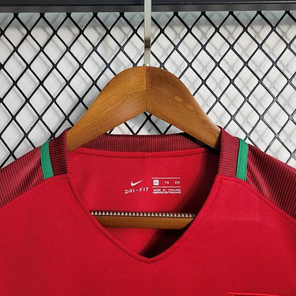 Retro Portugal 2016 home Long Sleeve