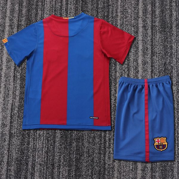 Retro Enfants FC Barcelone domicile 2006-2007