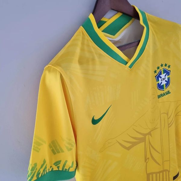 Brazil 2022 Classic Yellow Soccer Jersey