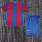 Rétro Enfants FC Barcelone domicile 2007-2008