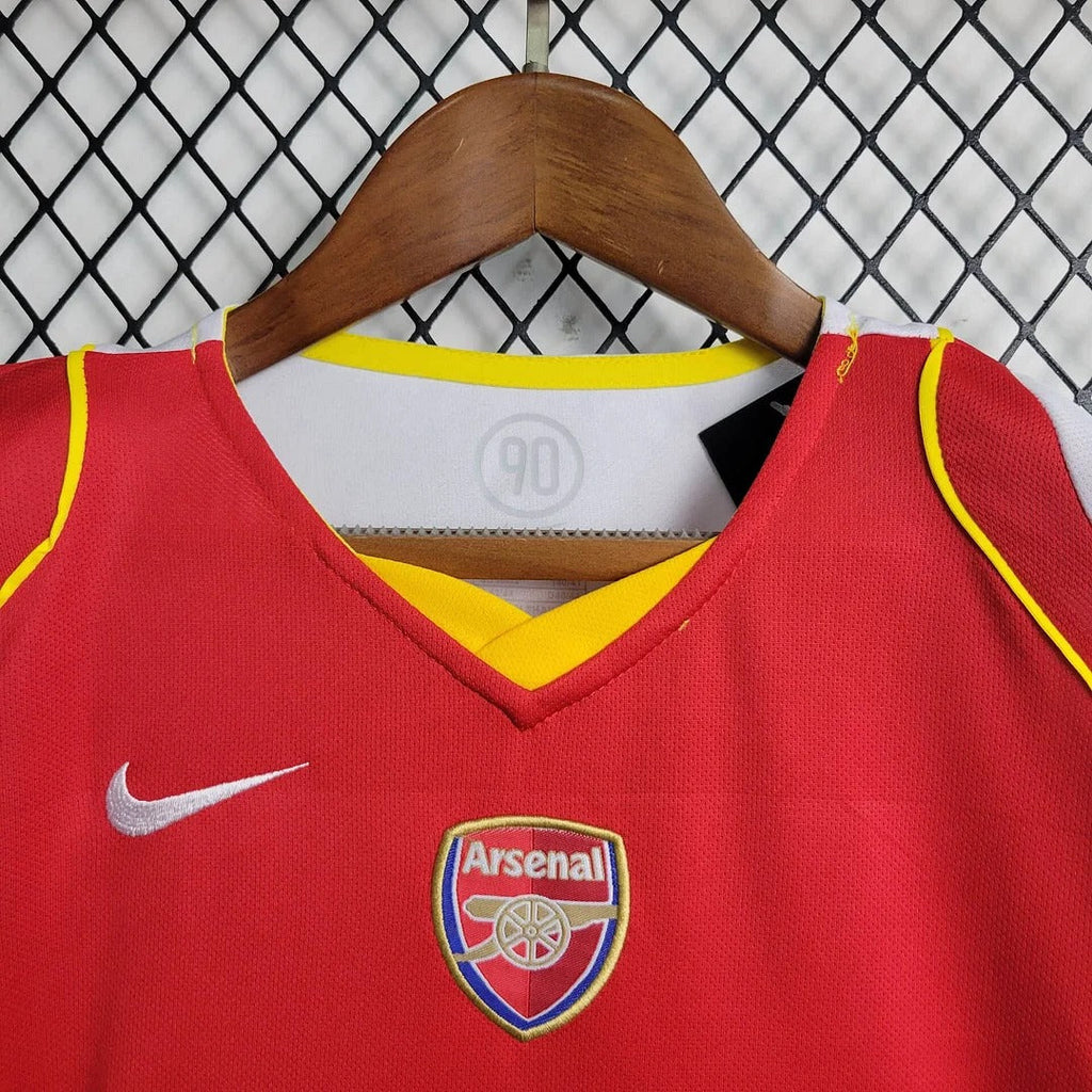 Maillot domicile Arsenal FC Rétro Enfant 2004-2005