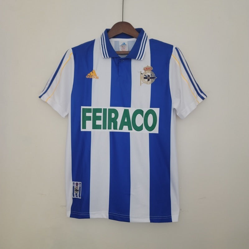 Maillot domicile rétro La Coruña 1999-2000