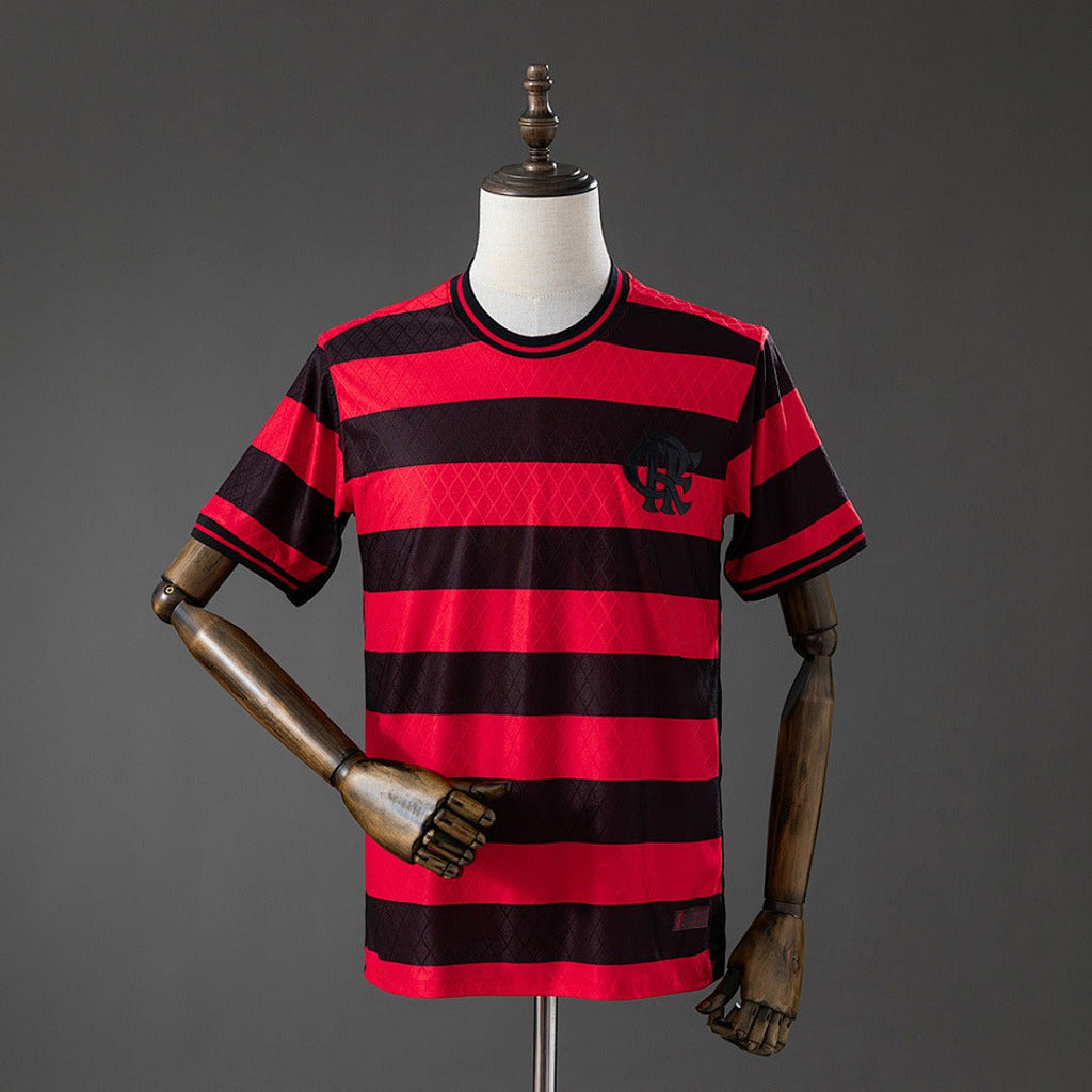 CR Flamengo 2026-2027 Édition Spéciale Rayé Rouge et Noir