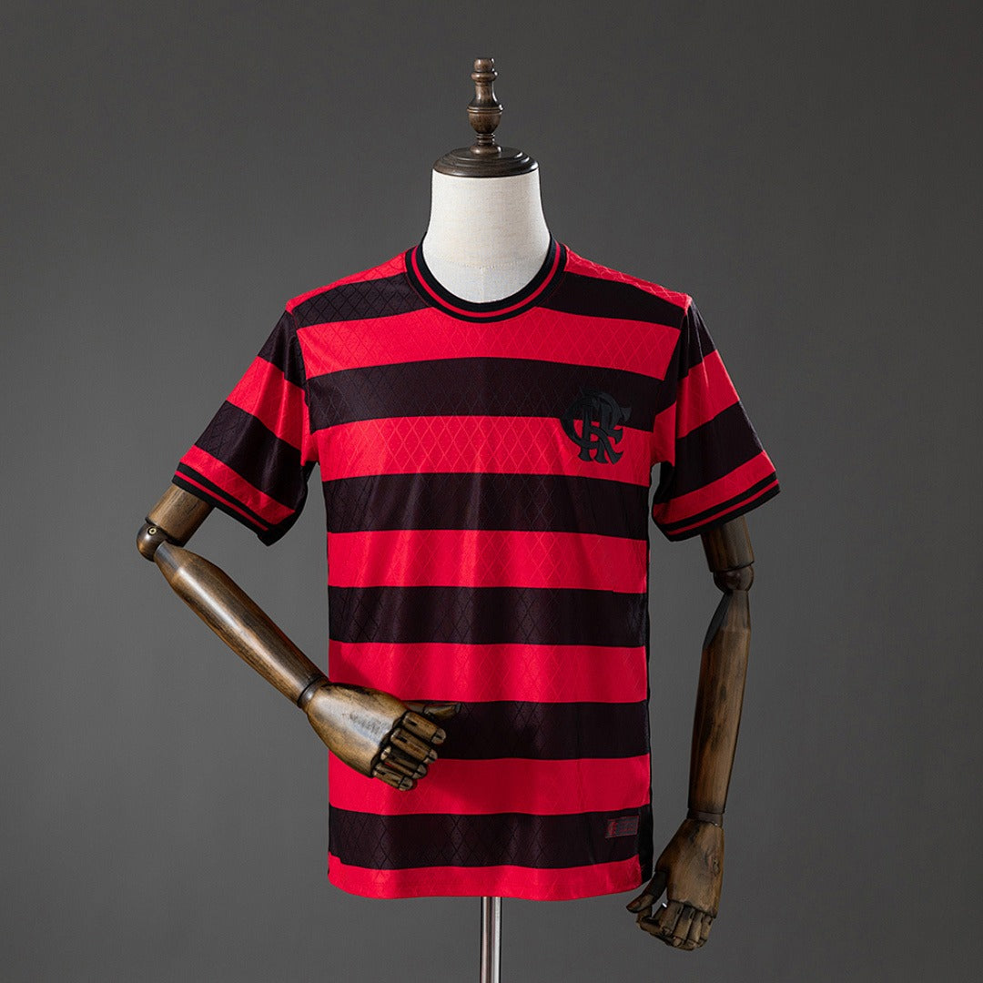 CR Flamengo 2026-2027 Édition Spéciale Rayé Rouge et Noir