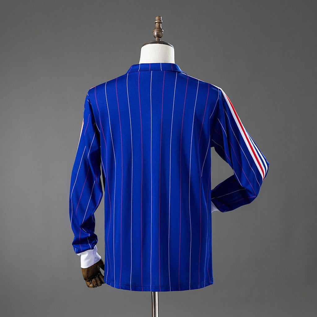 Maillot Rétro Domicile Manches Longues France 1980/1982