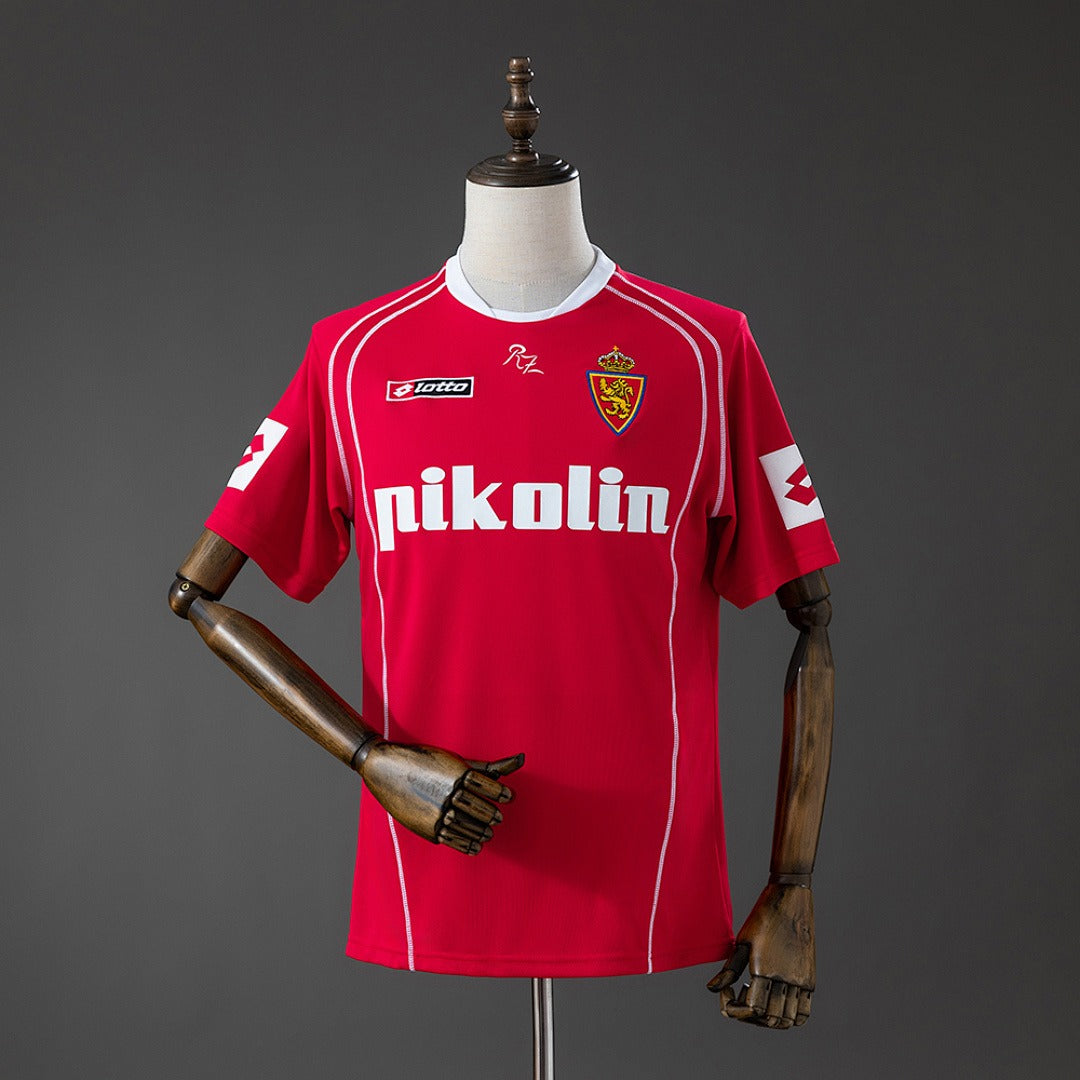 Maillot rétro de Saragosse 2004-2005 extérieur