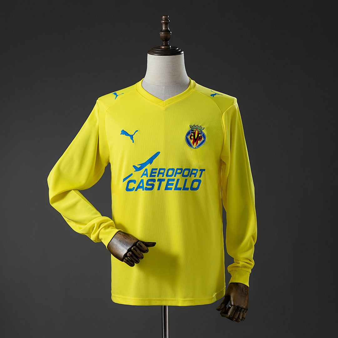Retro Villarreal CF 2008/2009 Home Long-Sleeve Main image
