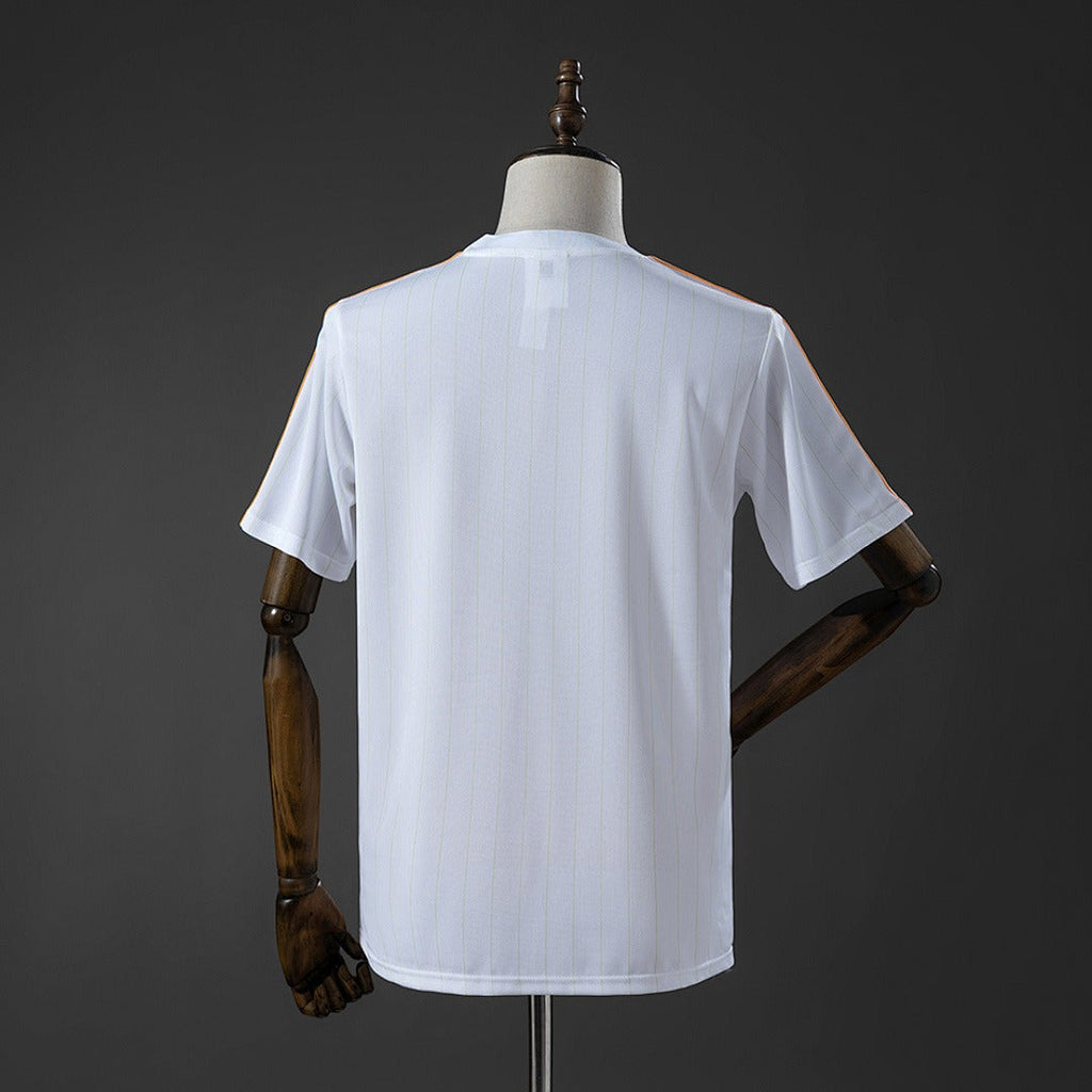 T-shirt Real Madrid Terrace Icons Blanc Bleu