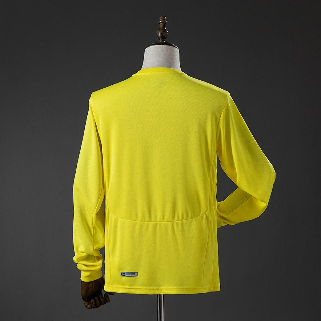 Retro Villarreal CF 2008/2009 Home Long-Sleeve