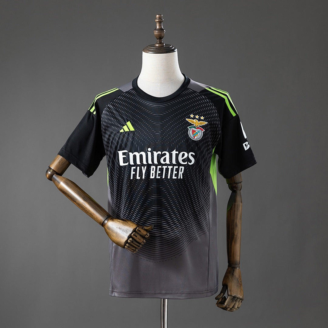 SL Benfica 2026-2027 Gardien de but - Noir - Gris