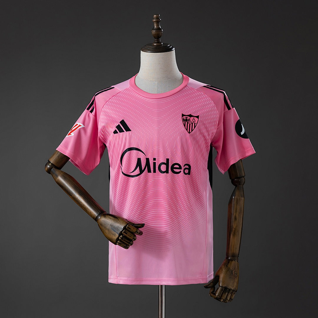 Sevilla 2025-2026 Goalkeeper Pink Jersey