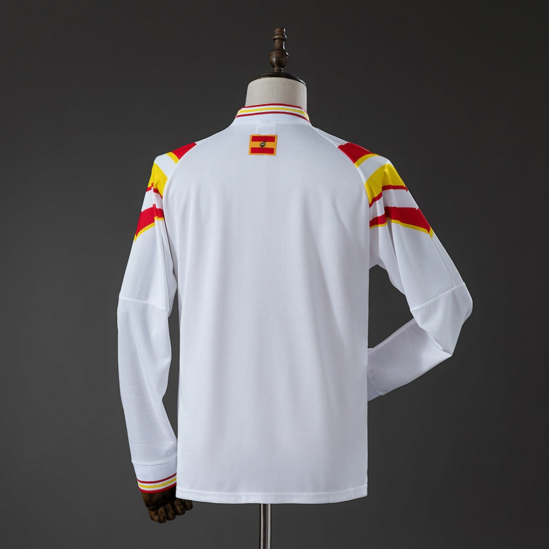 Retro Spain 1996 away Long Sleeves Secondary image