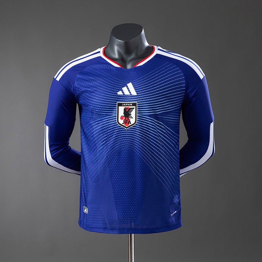 Japan national 2026 home player Long Sleeve - WCFOOTBALLSUIT Main image